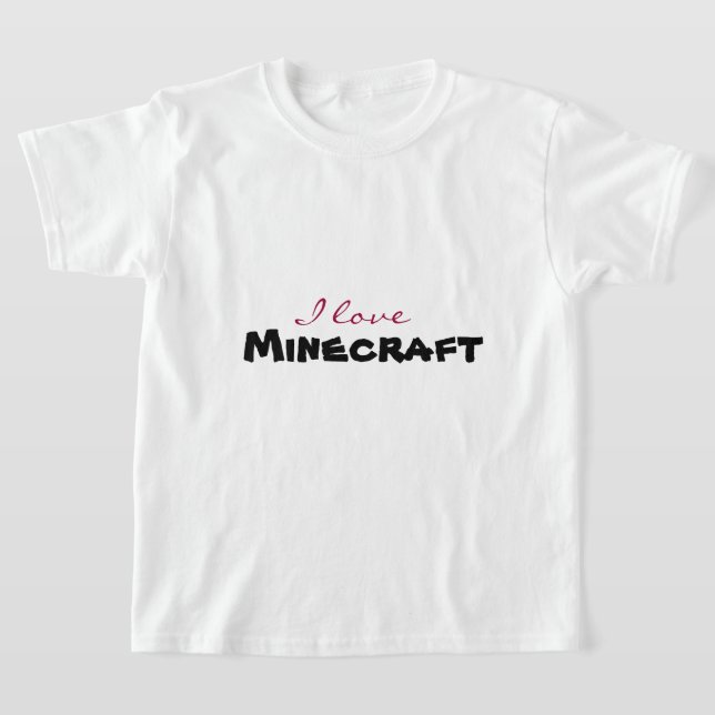 Jag älskar [anpassa] t shirt (Laydown)