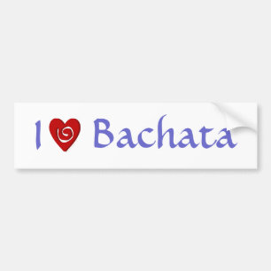 Jag älskar anpassningsbar för dans för Bachata Bildekal