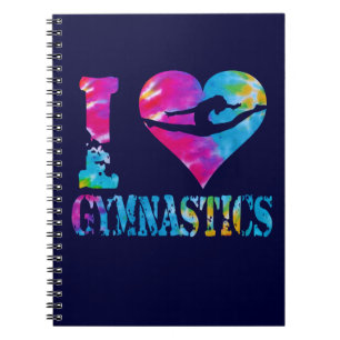 Jag älskar anteckningsboken för gymnastikTiefär Anteckningsbok Med Spiral