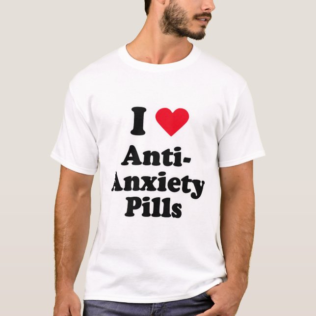 Jag älskar anti-ångest pills tee (Framsida)