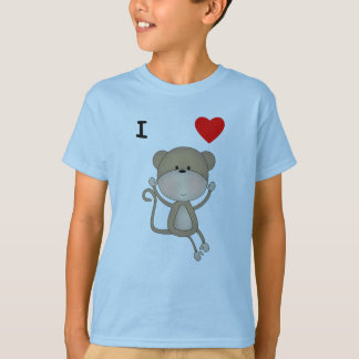 Jag älskar apor tee shirt