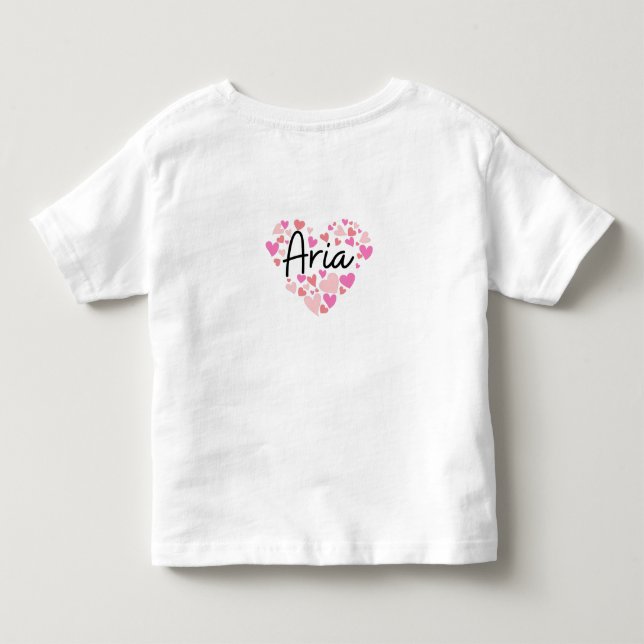 Jag älskar Aria T Shirt (Baksida)