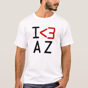 Jag älskar Arizona AZ Stat Stolt Grafik T-shirt