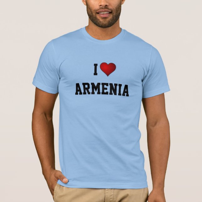 JAG ÄLSKAR ARMENIEN T SHIRT (Framsida)