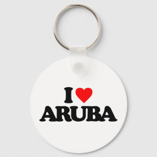 JAG ÄLSKAR ARUBA NYCKELRING
