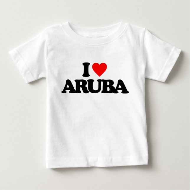 JAG ÄLSKAR ARUBA TRÖJA (Framsida)