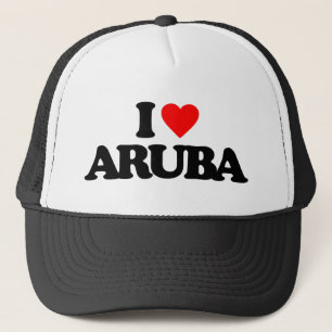 JAG ÄLSKAR ARUBA TRUCKERKEPS