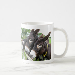Jag älskar åsnor! kaffemugg