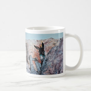 Jag älskar åsnor! kaffemugg