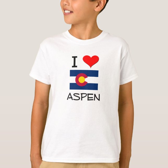 Jag älskar ASP- Colorado T Shirt (Framsida)