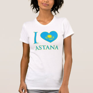 Jag älskar Astana damtanktop (passar), Tröja