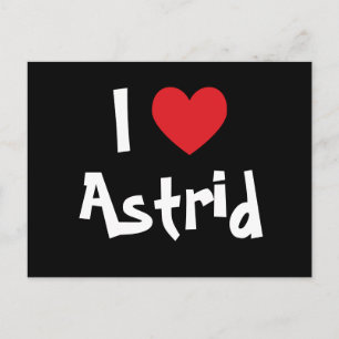 Jag älskar Astrid Vykort