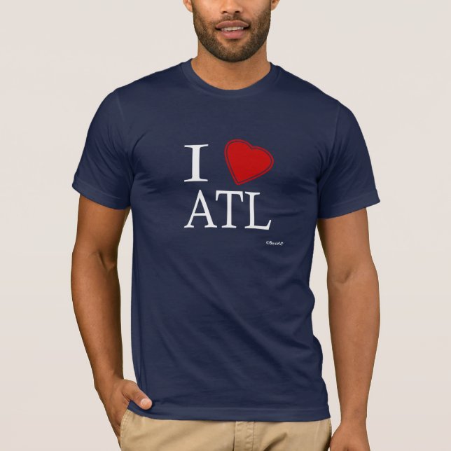 Jag älskar ATL T-shirt (Framsida)