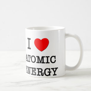 Jag älskar atomenergi kaffemugg