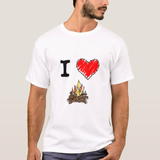 Jag älskar att campa t shirt