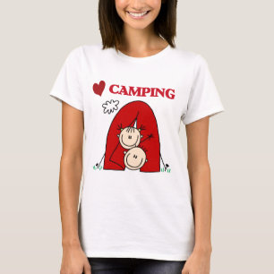 Jag älskar att campa Tshirts och gåvor