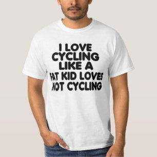 Jag älskar att cykla t-shirt