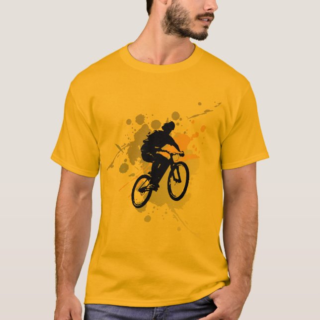 Jag älskar att cykla t-shirt (Framsida)