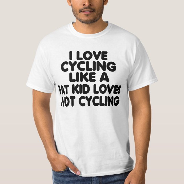 Jag älskar att cykla tröja (Framsida)