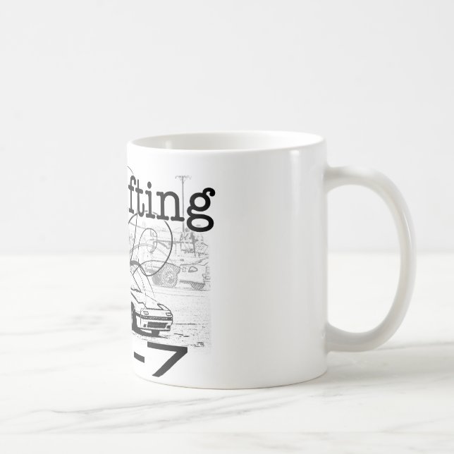 Jag älskar att driva RX-7 Kaffemugg (Höger)
