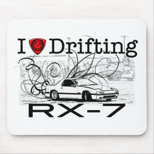 Jag älskar att driva RX-7 Musmatta