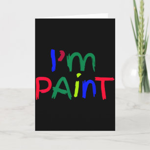 Jag älskar att finger måla par Va i Paint Matching Kort
