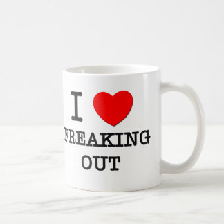 Jag älskar att flippa ur ut kaffemugg