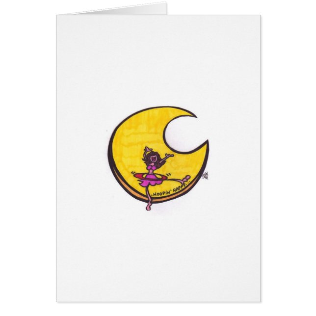 Jag älskar att ha dig omkring hälsningskort (Framsidan)