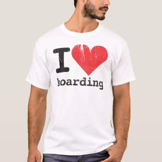 Jag älskar att hamstra T-tröja T-shirt