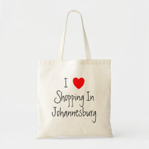 Jag älskar att handla i Johannesburg Tygkasse