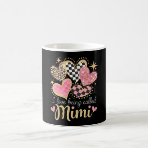 Jag älskar att kallas Mimi Mormor Mamma Mors dag Kaffemugg