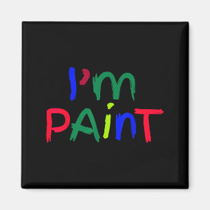 Jag älskar att måla med fingrarna i Paint Matching Magnet