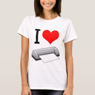 Jag älskar att plätera tee shirt