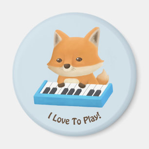 Jag älskar att spela Söt Räv på Piano Kids Magnet