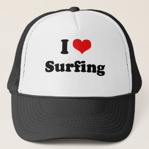 Jag älskar att surfa tshirten keps