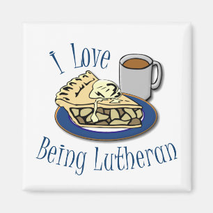Jag älskar att vara den roliga lutheranen magnet