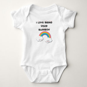Jag älskar att vara din regnbåge en bietBodysuit T Shirt