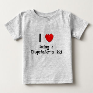 Jag älskar att vara en dispatchers ungeT-tröja T Shirt