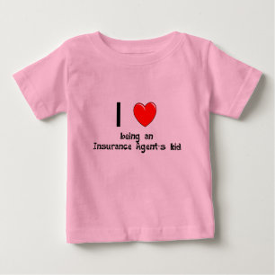 Jag älskar att vara en försäkringagent T-tröja Tee Shirt