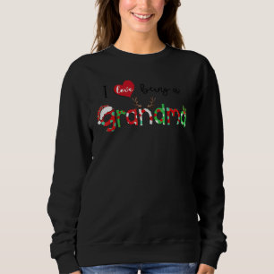 Jag älskar att vara en mormor ren ny mormor Xm T Shirt