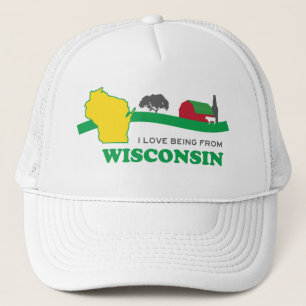 Jag älskar att vara från den Wisconsin Keps