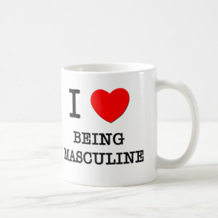 Jag älskar att vara manlig kaffemugg