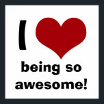 Jag älskar att vara så Fantastisk Poster<br><div class="desc">Jag älskar att vara så Fantastisk</div>