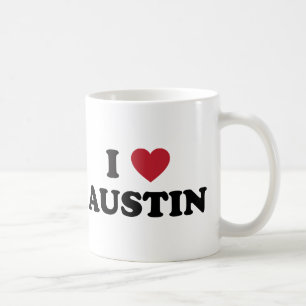Jag älskar Austin Kaffemugg