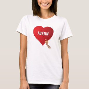 Jag älskar Austin Tee Shirt