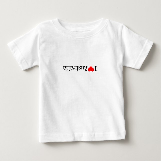 Jag älskar Australien T Shirt (Framsida)