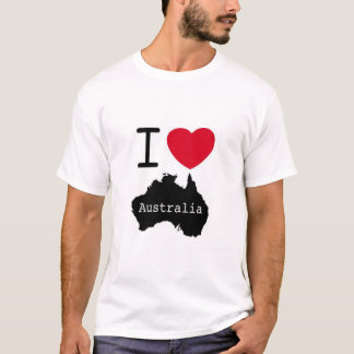 Jag älskar Australien T-shirt