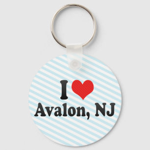 Jag älskar Avalon, NJ Nyckelring