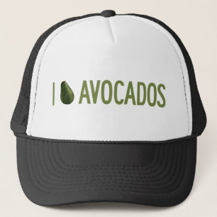 Jag älskar Avocado Truckerkeps