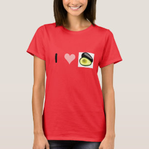 Jag älskar avokadon t shirt